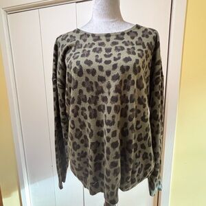 Leopard Print Sweater